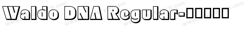 Waldo DNA Regular字体转换
